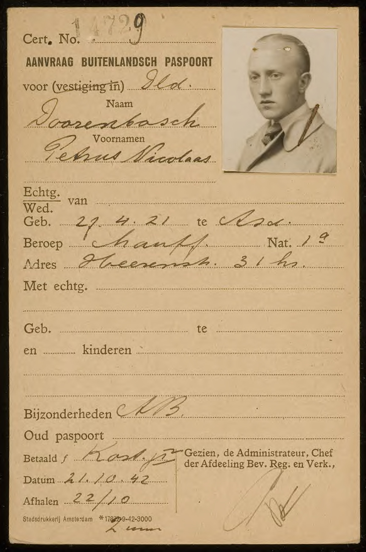 Petrus Nicolaas Doorenbosch