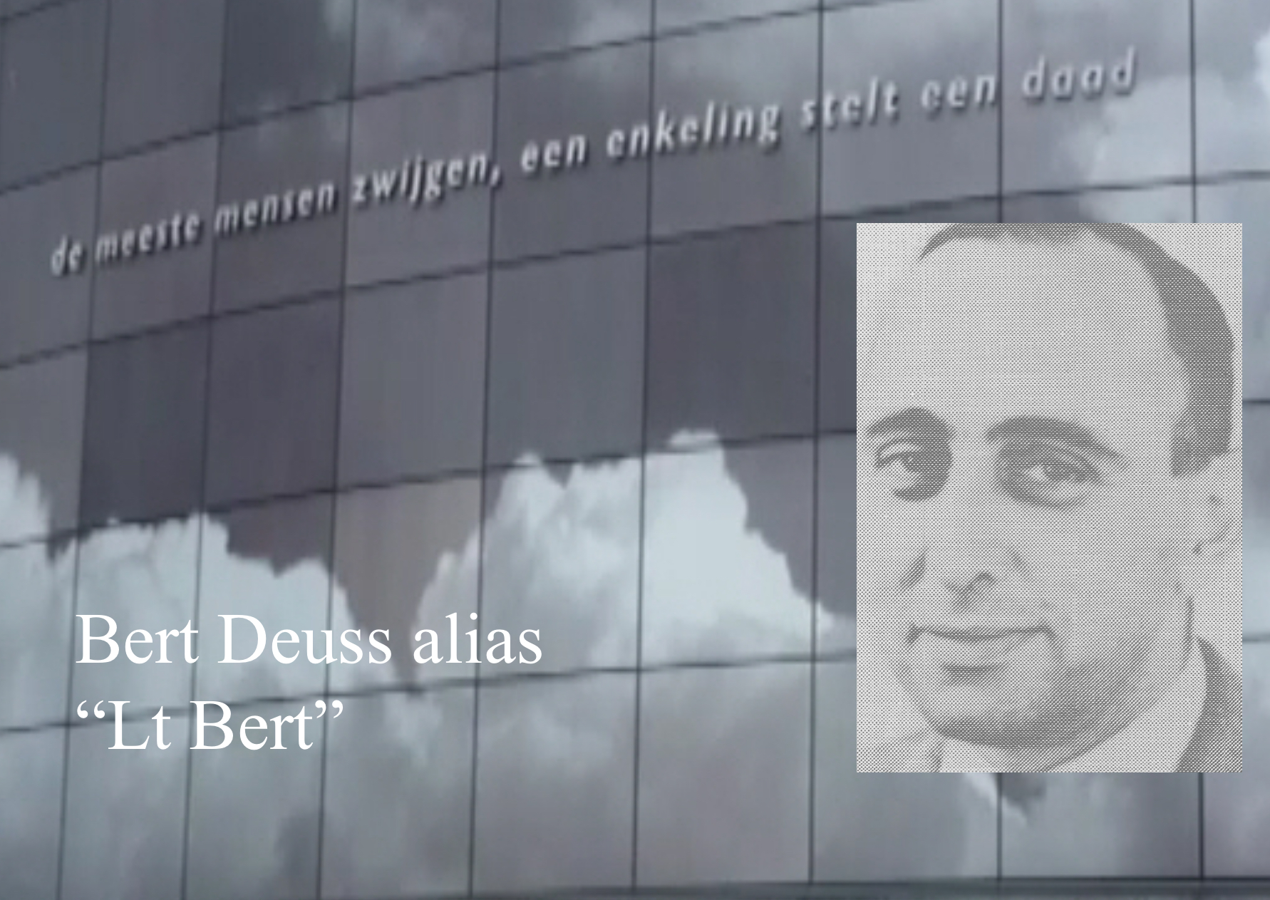 Bert Deuss, LKP verzetsgroep Kruijff (Arnhem)