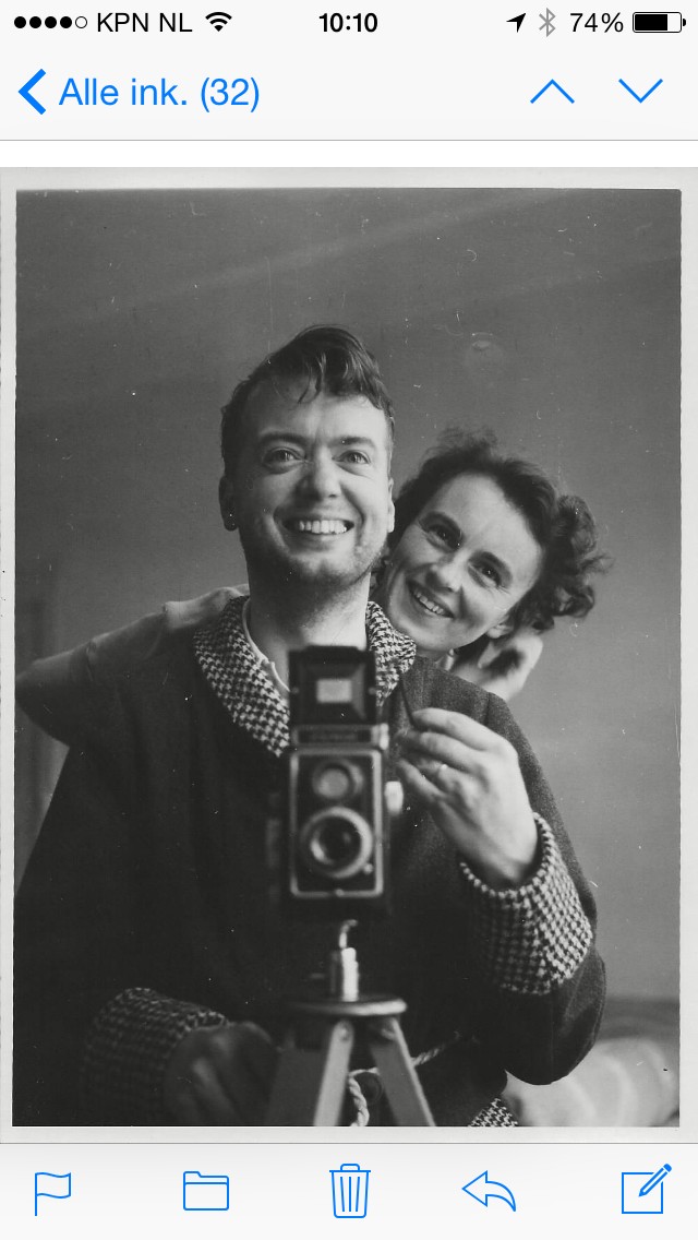 Jan en Anna Gerbrandy in 1950