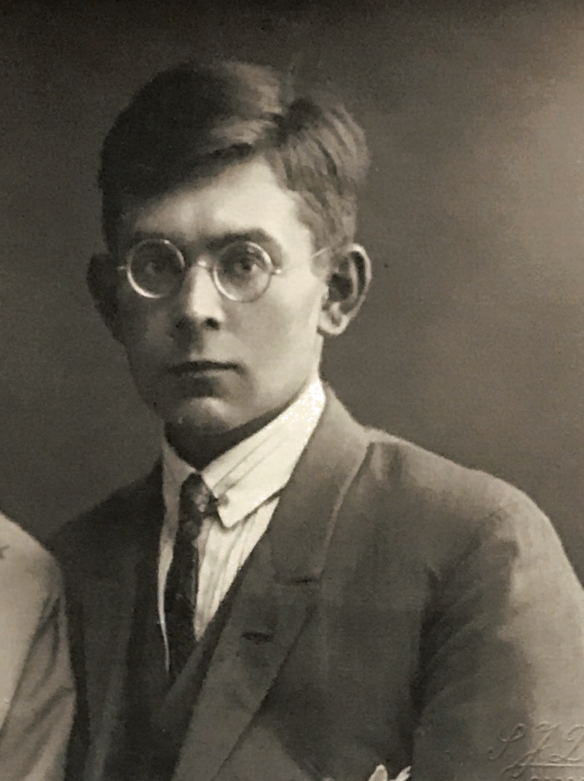 Berend Jonker (uitsnede van foto met vrouw Janstje Vegter)
