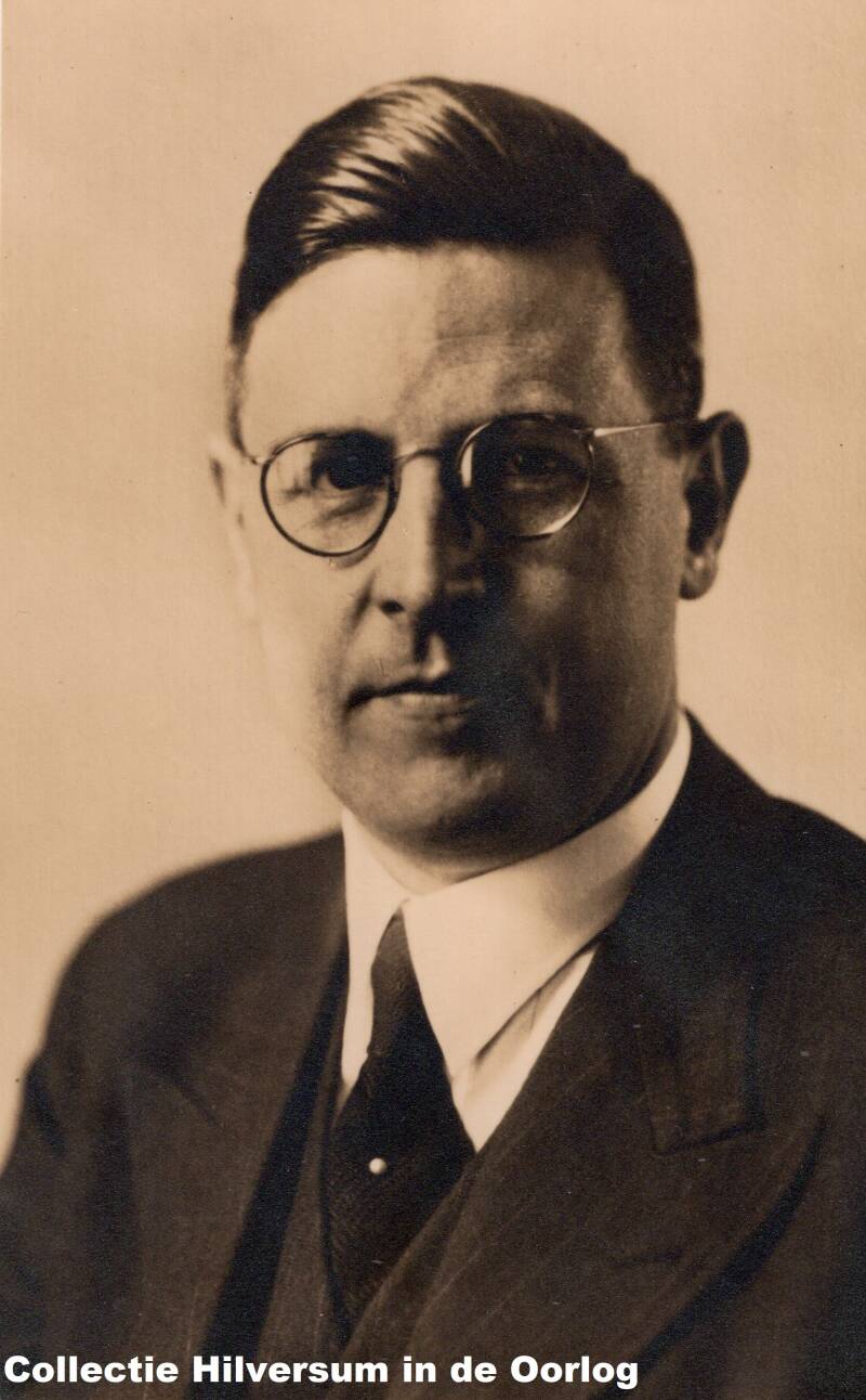 Portret van Karel de Wijkerslooth de Weerdesteijn. Collectie Hilversum in de Oorlog