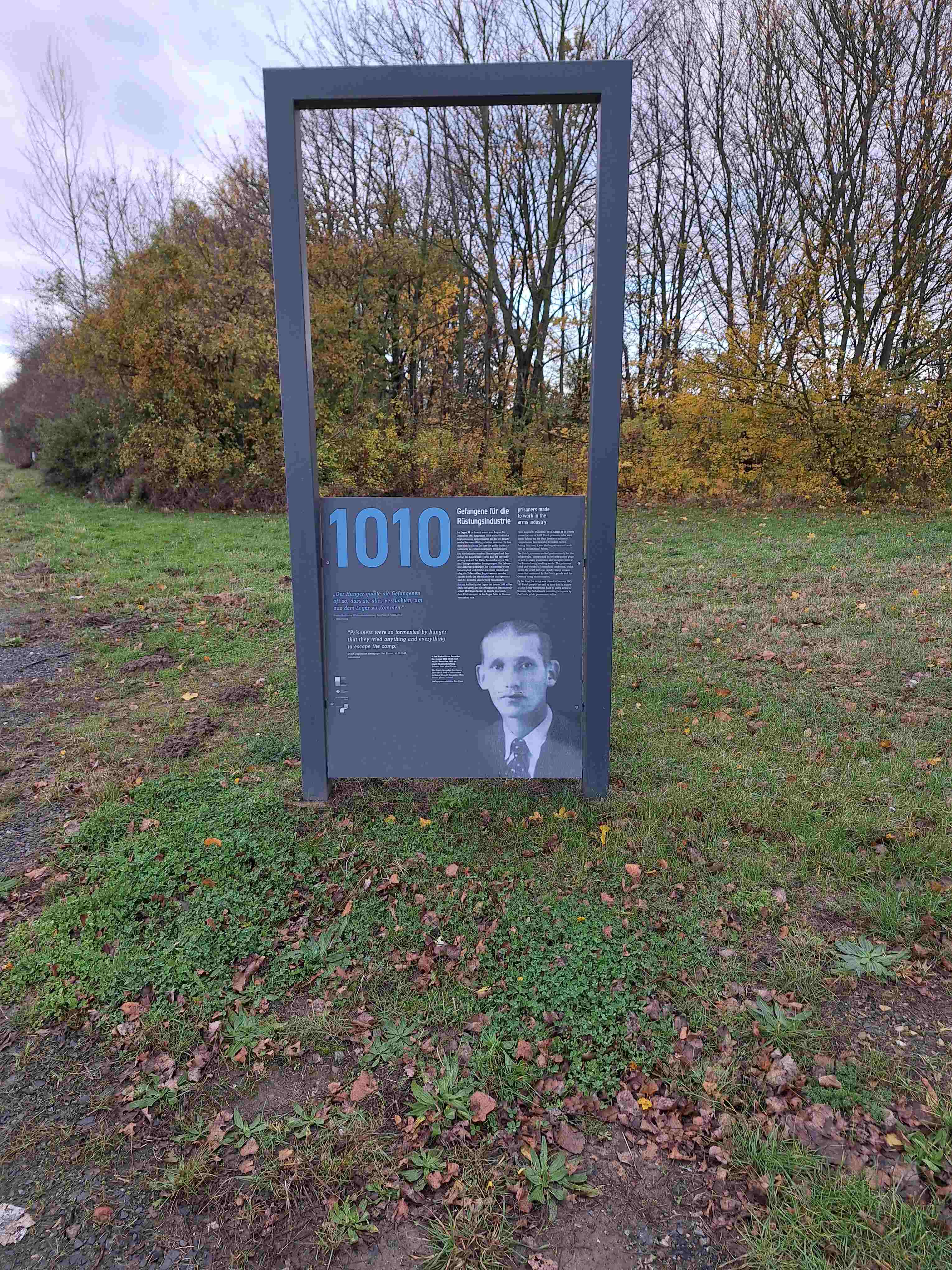 Gerardus Devriesere, herdenkingsbord Salzgitter