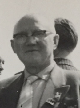 Gerrit van der Post in het begin van de jaren 70
