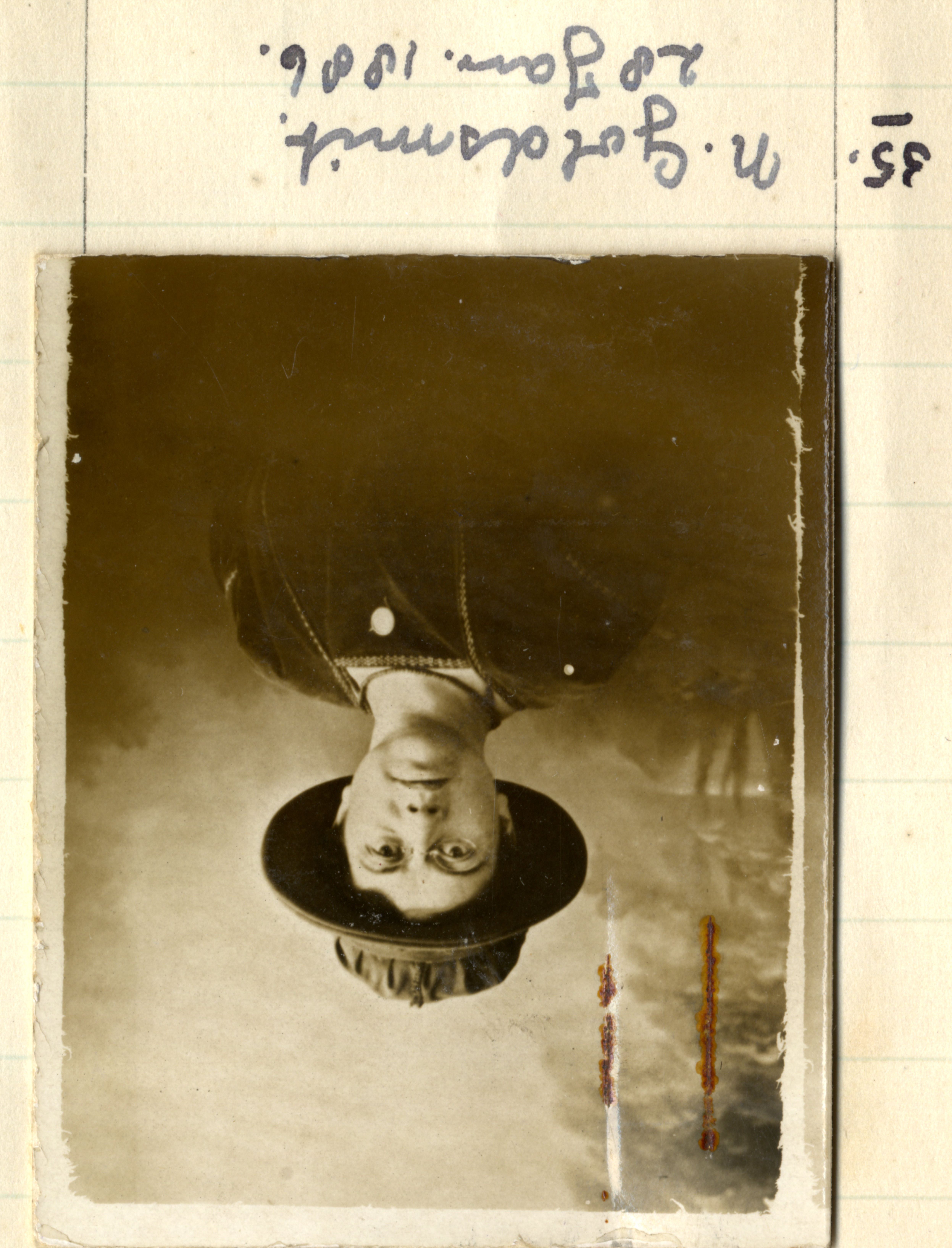 Pasfoto Naatje Goldsmit (0898 Fotoarchief De Ronde Venen, Abcoude, inv.nr. 73 Pasfoto's van inwoners van Abcoude in verband met aanvragen van paspoorten, wapenvergunningen en verblijfsvergunningen, nr. 35)
