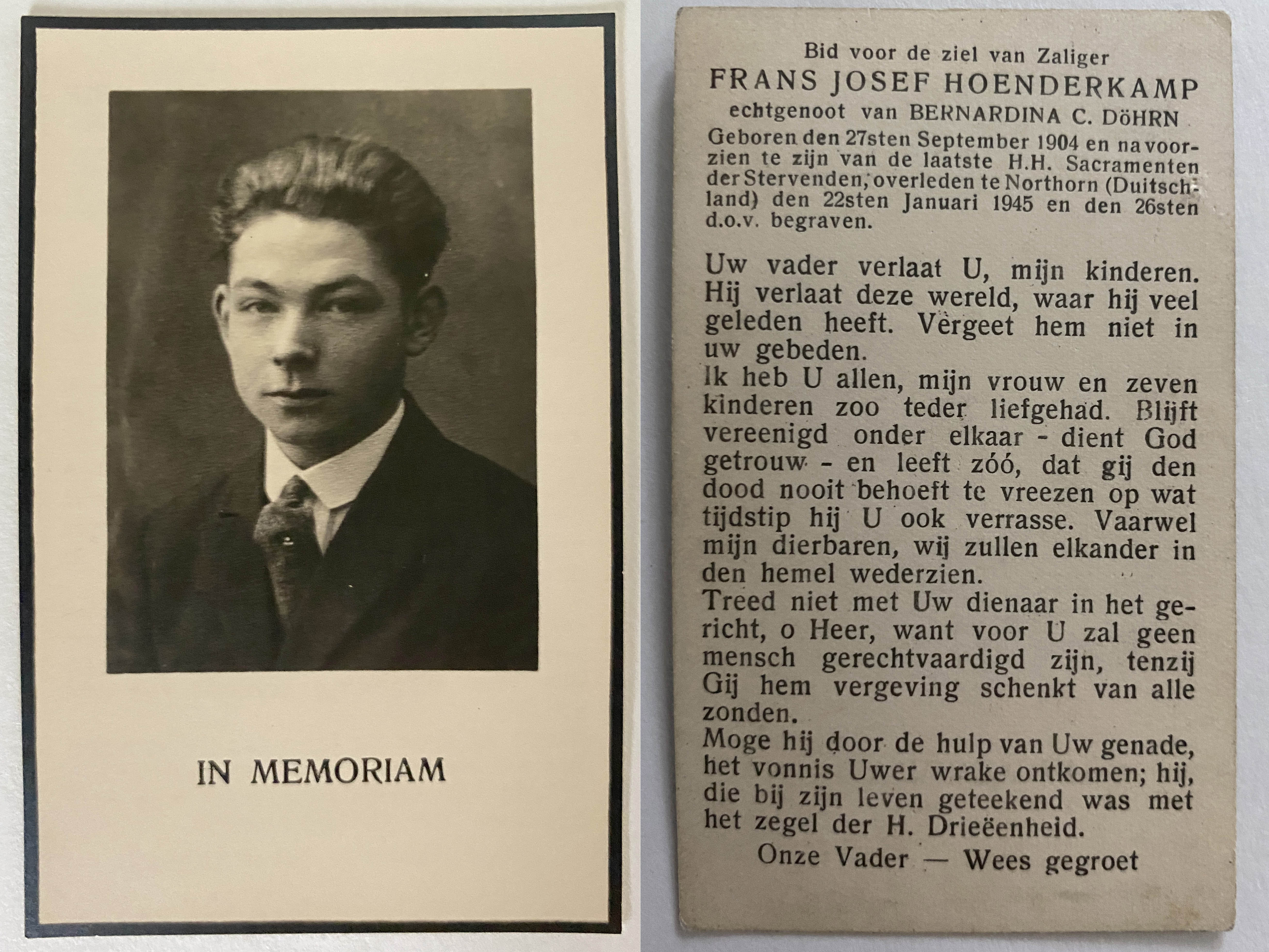 Frans Josef Hoenderkamp