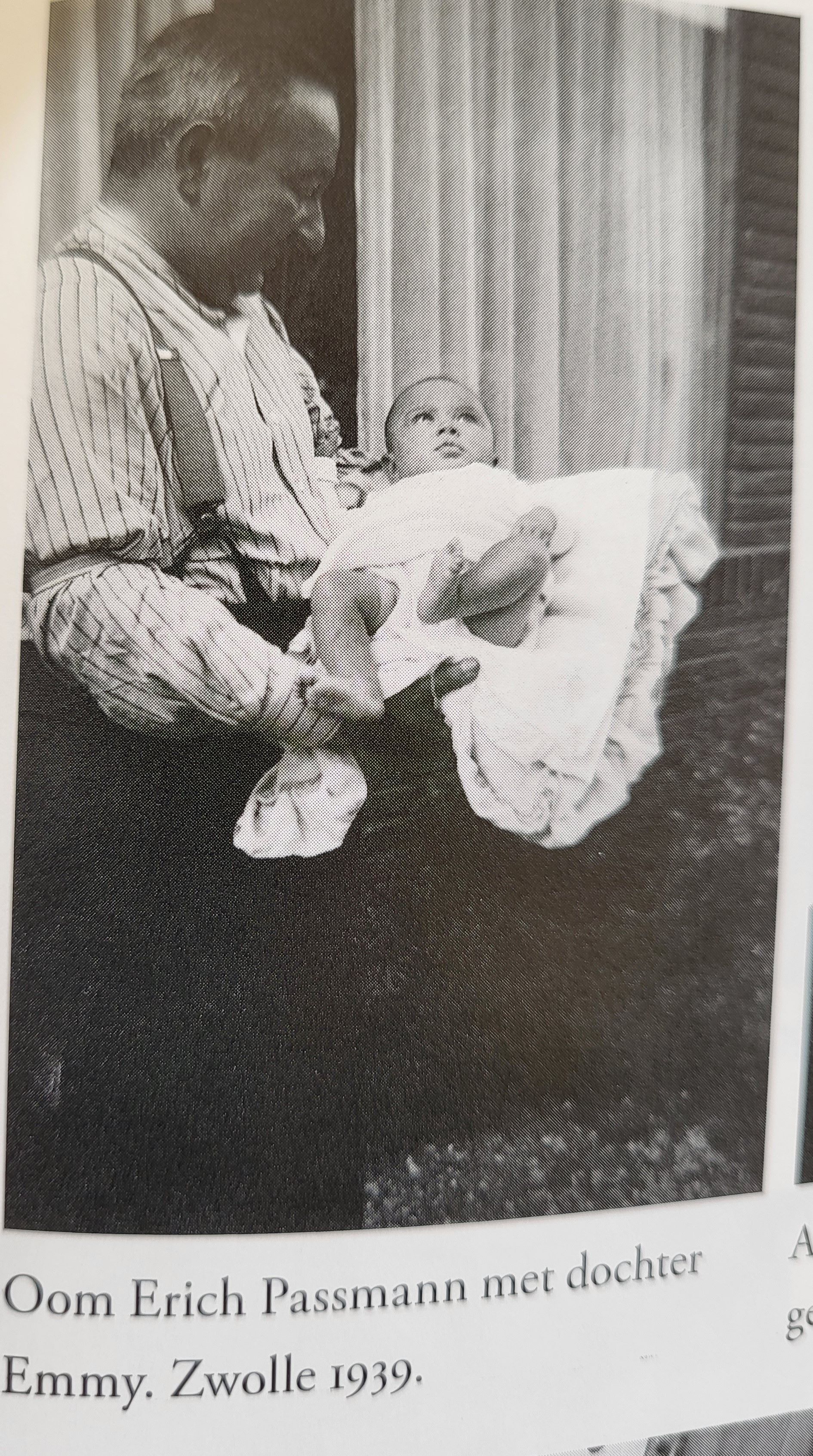Erich Passman met dochter 1939