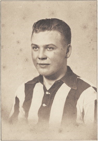 Wim Tusveld als speler van Heracles in 1934