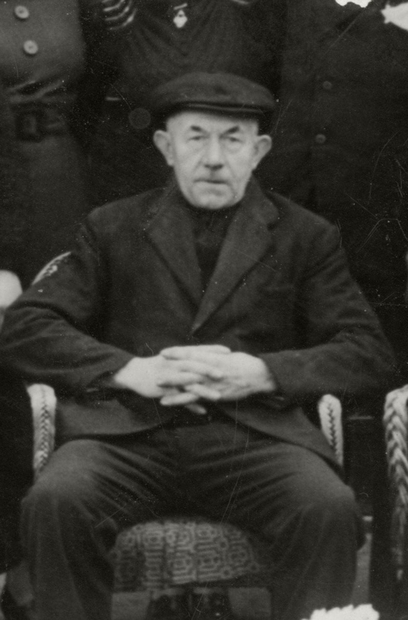 Foto Ariën Thomassen, uitsnede uit een familiefoto van voor WOII, de naam is zonder d overigens, zie ook https://www.erelijst.nl/arien--thomassen