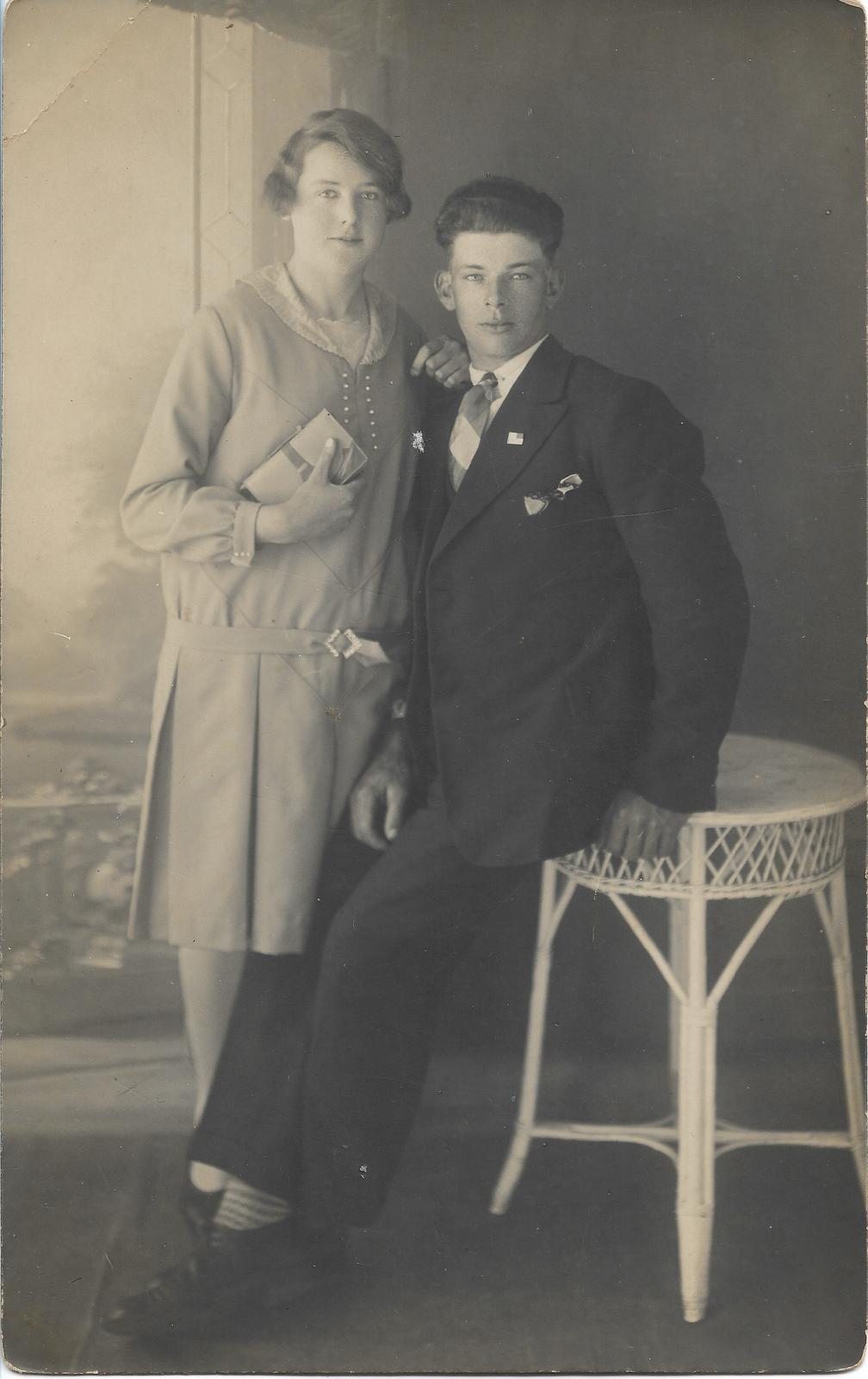 Piet (Petrus) Baars en vrouw Truus Baars- den Hollander