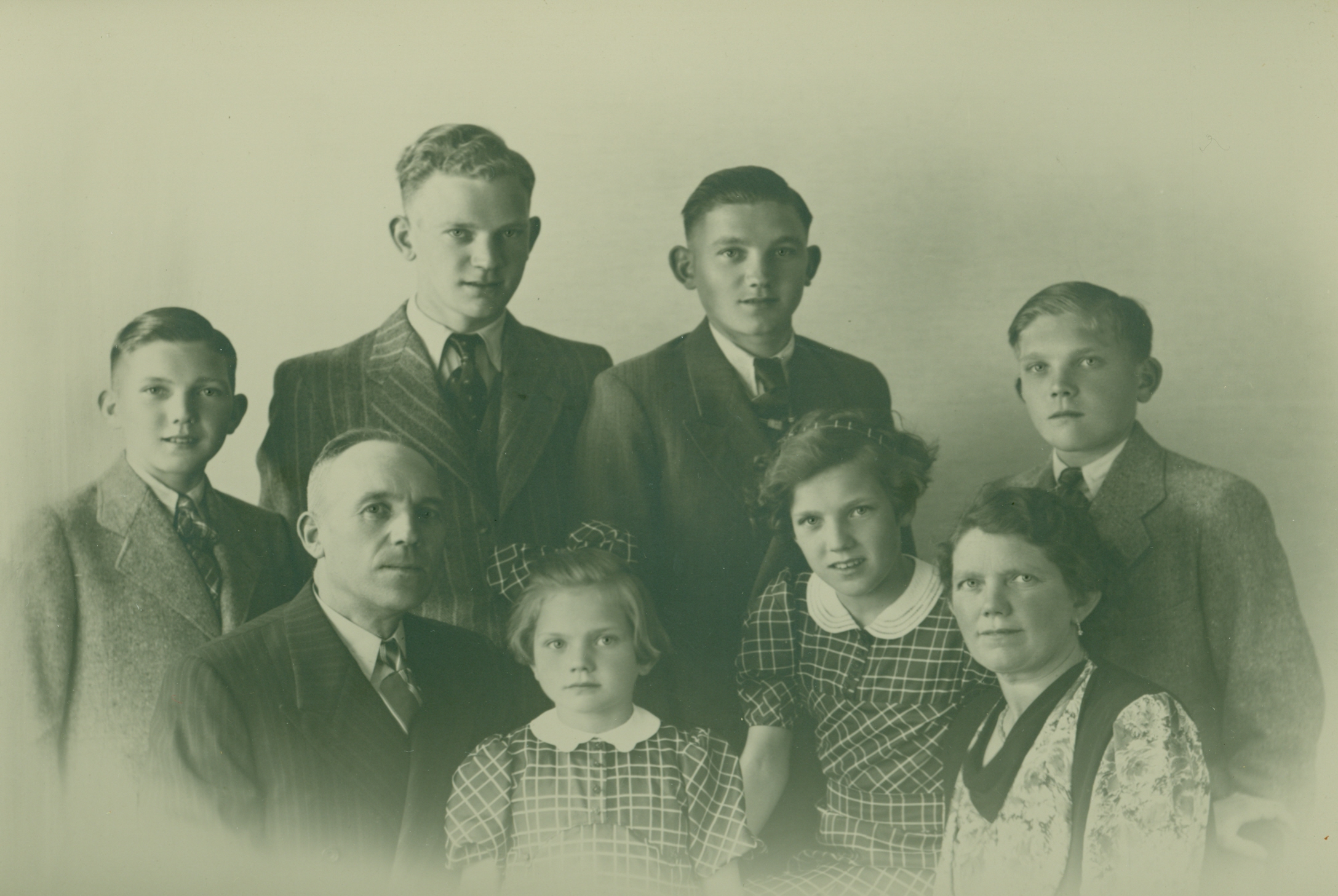 familie Dorsman nog rond 1940