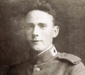Hendrikus Hulstein in uniform