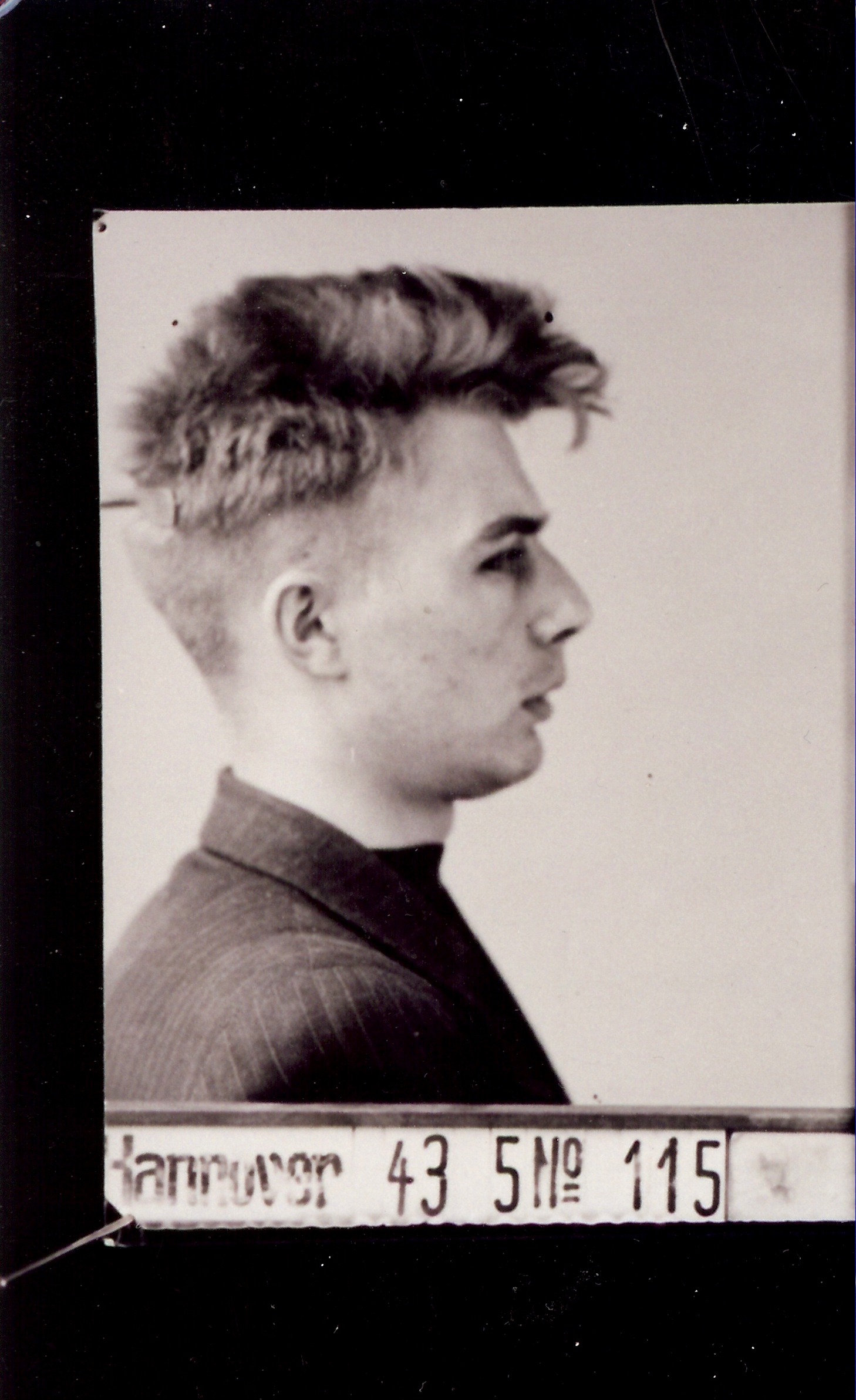 Cornelis Kentie bij zijn arrestatie in april 1943