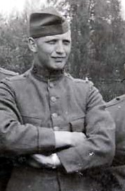 Henk Boerrigter als militair, 1938