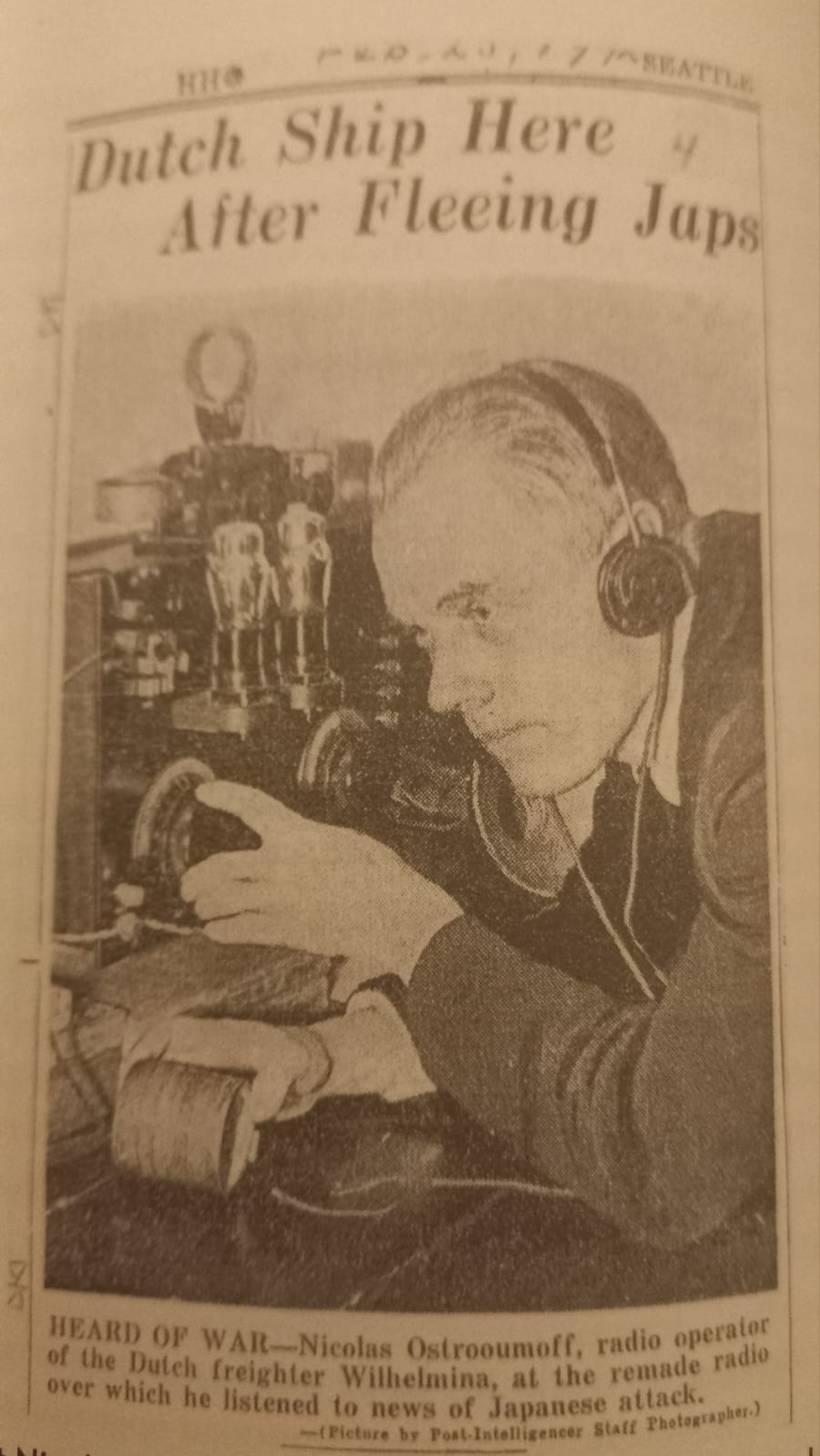 Telegrafist Nicolas Ostrooumoff