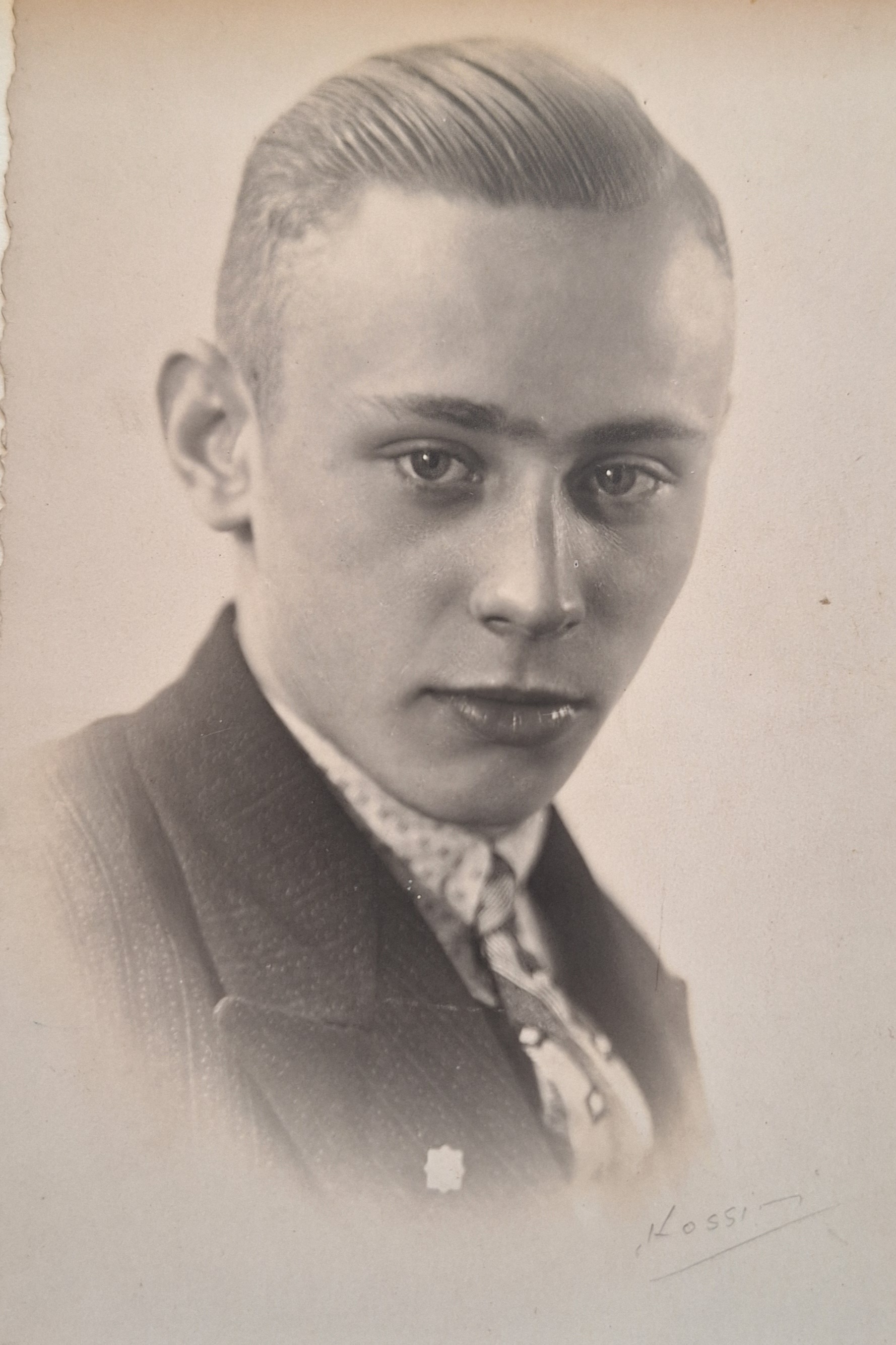 Mijn vader in 1939