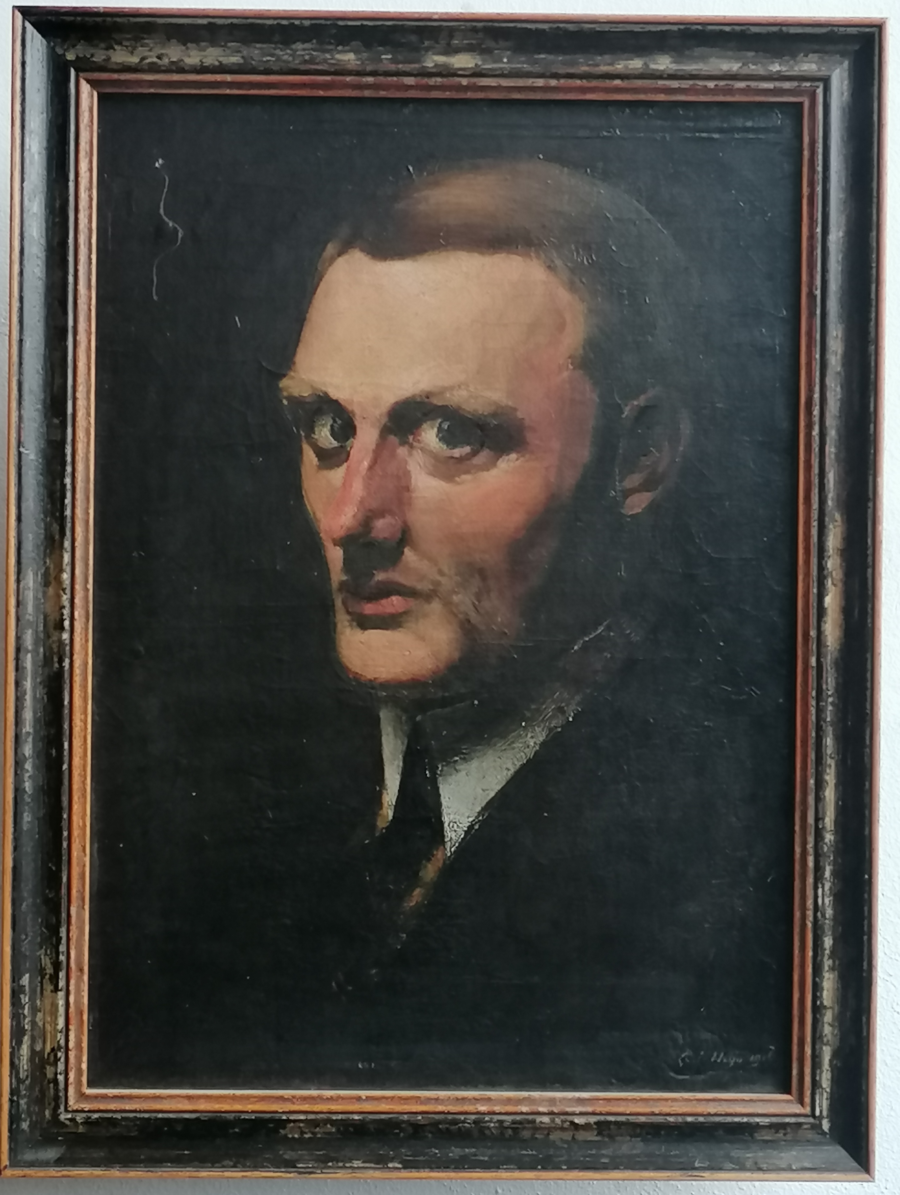 Arie Heijn 1888-1945 kunstschilder zelfprtret 1916