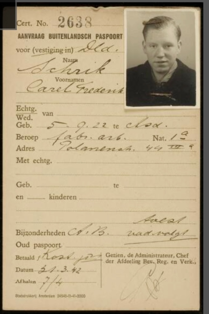 Carel Frederik Schrik