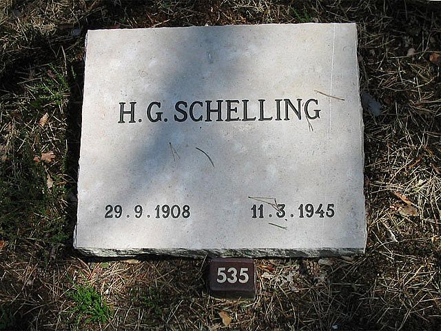Graf Hendrik Gerrit Schelling op het Ereveld in Loenen